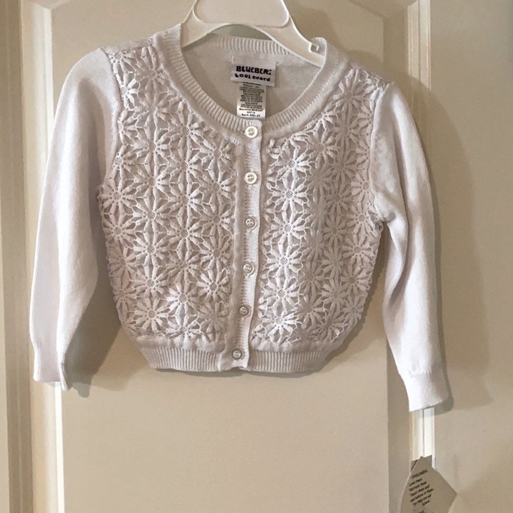 White Cardigan